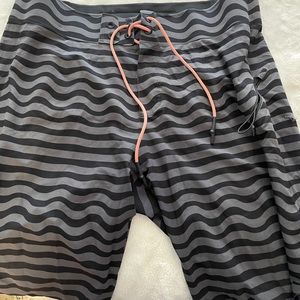 Lululemon men’s swim shorts size 34 2 tears